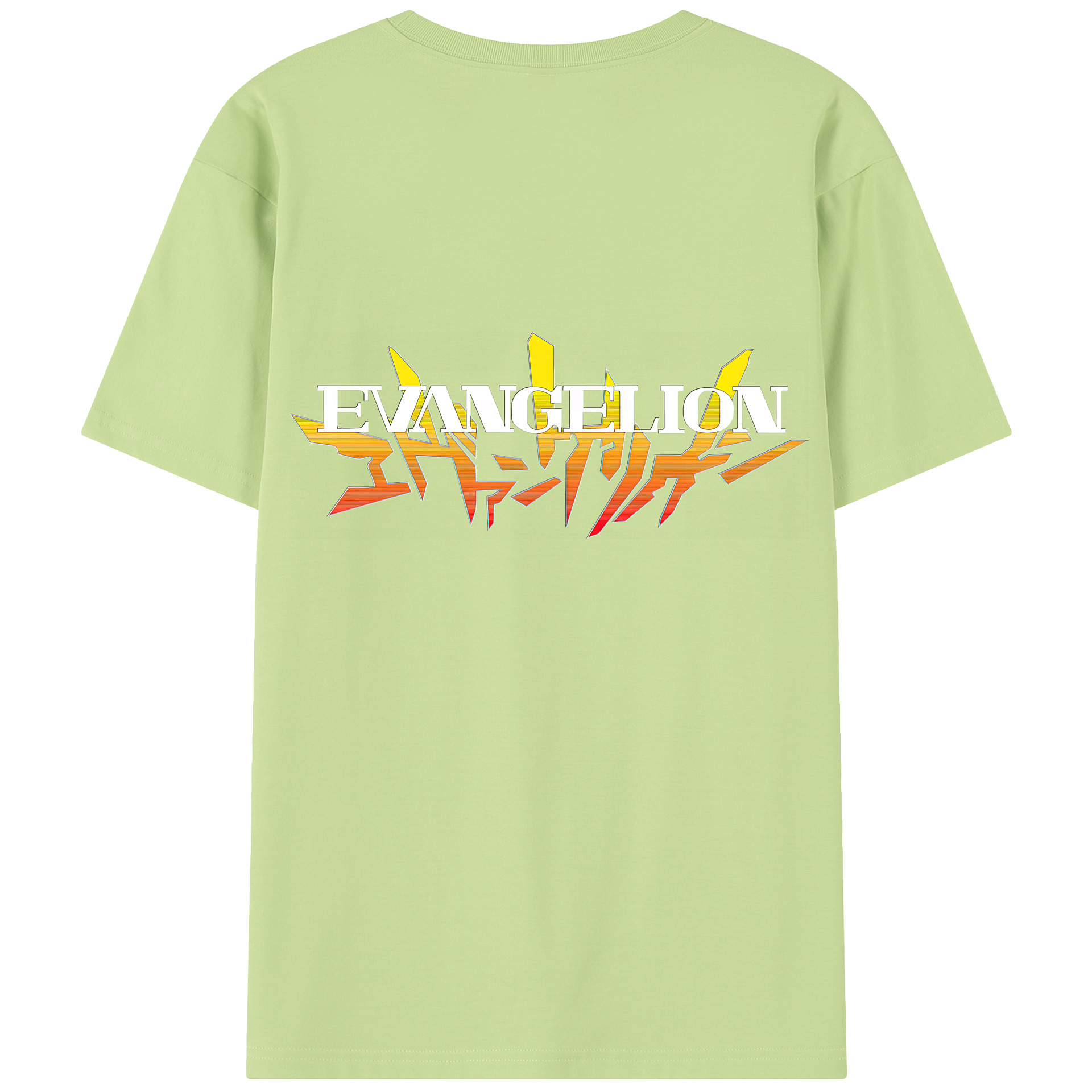 （画像用） EVA 新世紀エヴァンゲリオン 綿100％半袖Tシャツ（背面プリント）